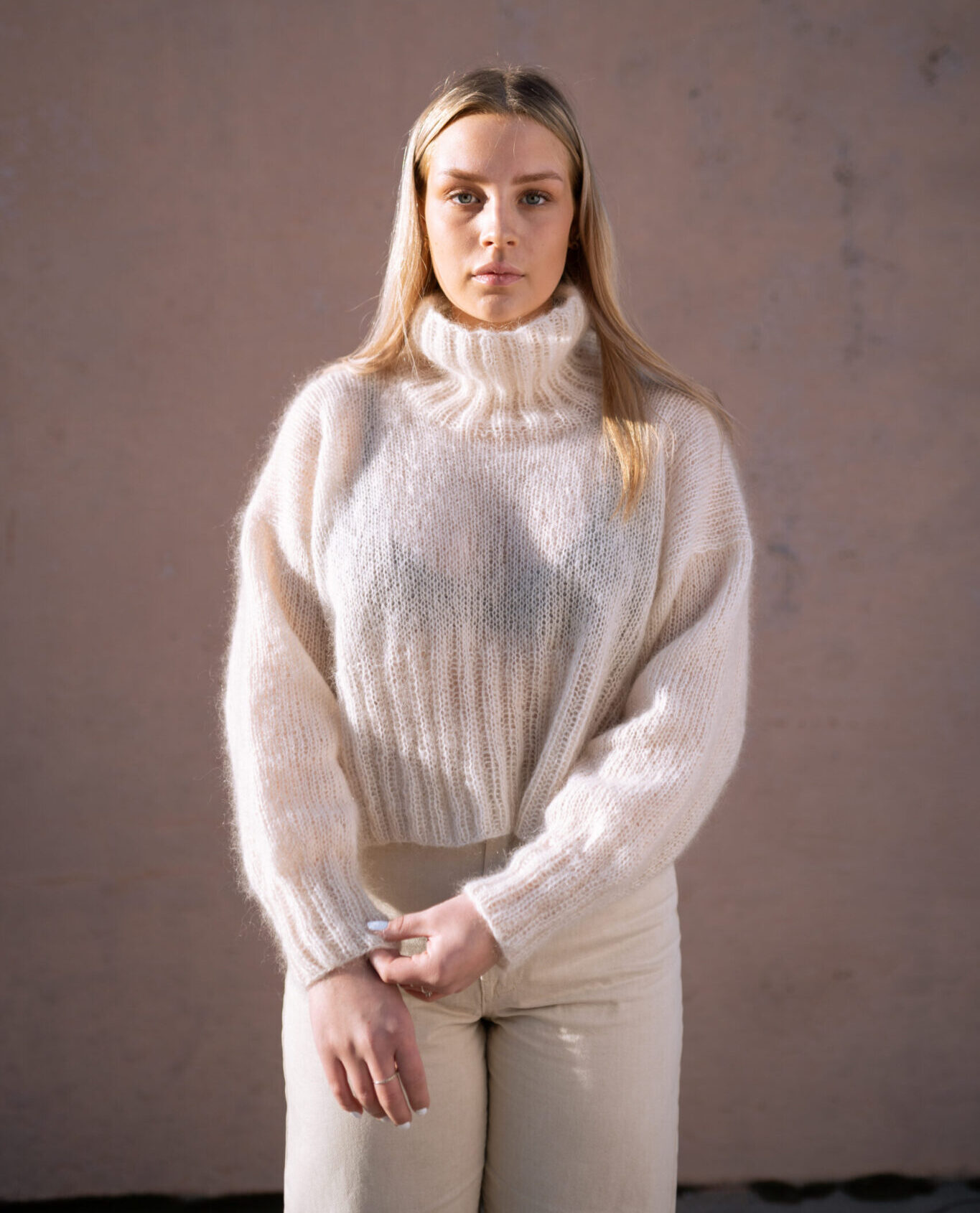 Sweet dreams genser strikkeoppskrift - HipKnitShop mohairgenser dame oppskrift