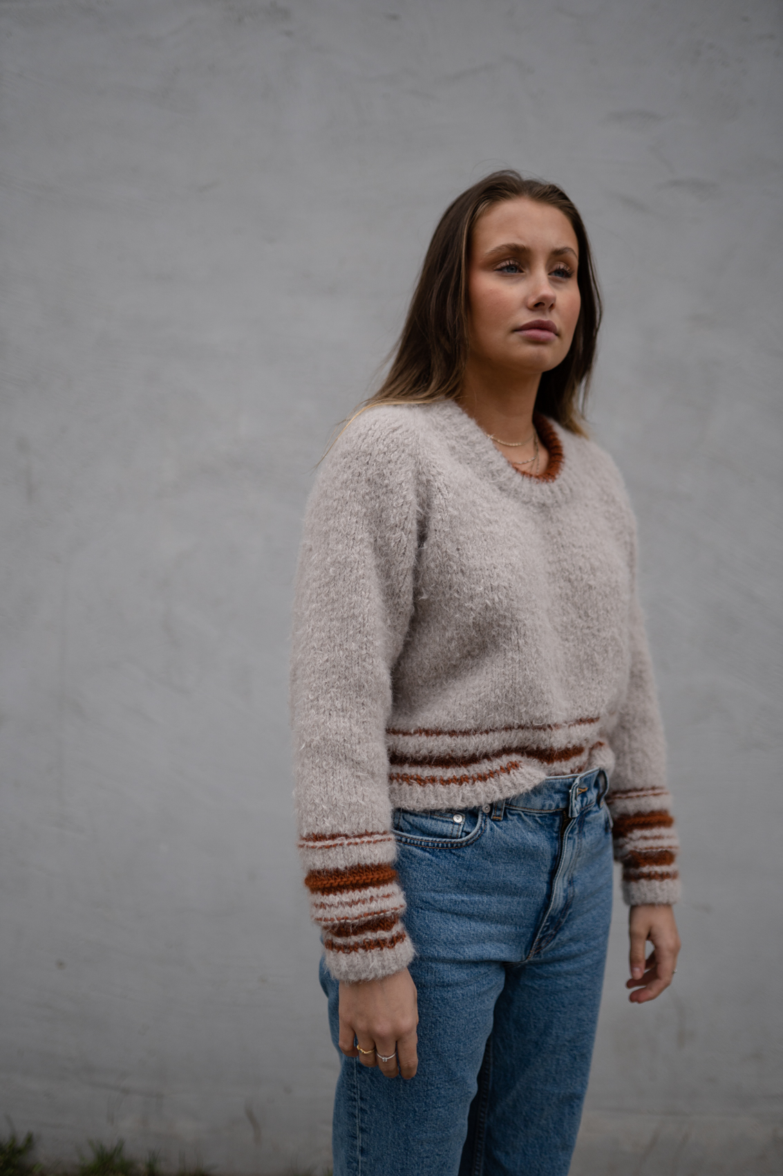  - Furry sweater | Knitting pattern sweater women | HipKnitShop - 24/05/2023