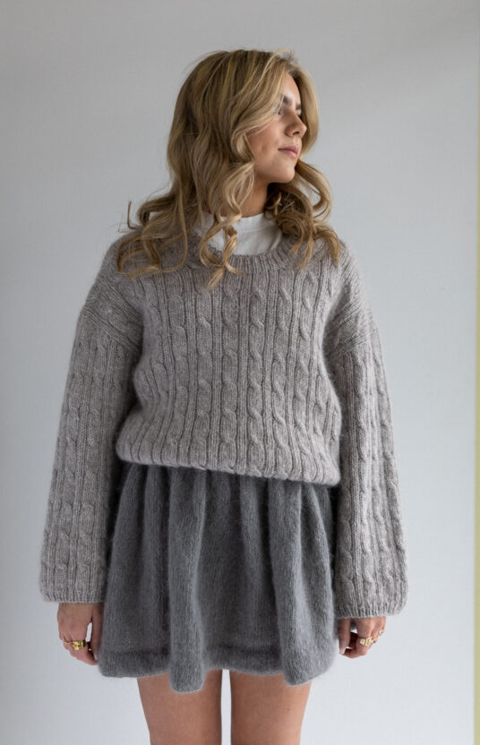 klassisk strikkegenser