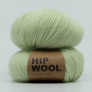 lys grønn garn hip wool nettbutik fargerikt garn