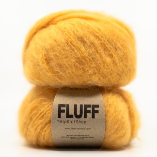 fluff mohair yarn colourful chunky mohair orange