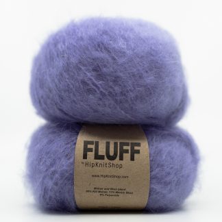 fluff mohair yarn purple color online shop