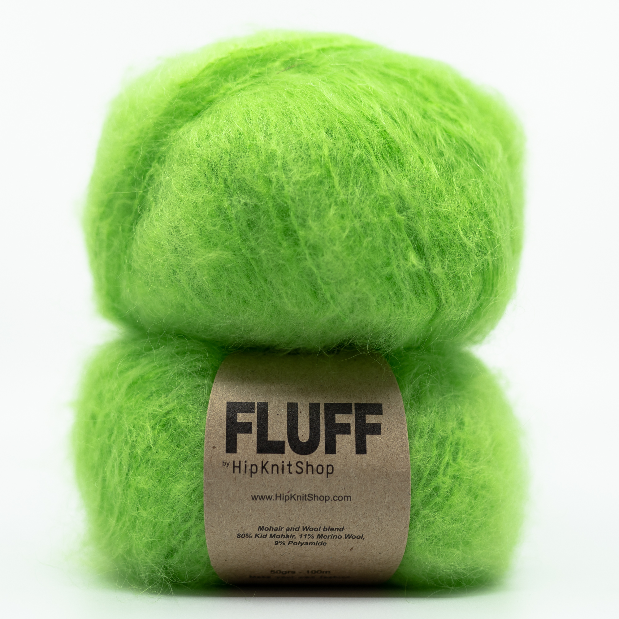 fluff mohair garn neon farger tykt mohair garn nettbutikk