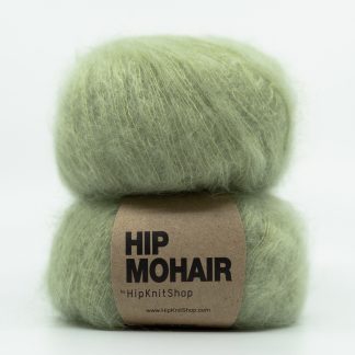 dusty green thin mohair yarn webshop online store