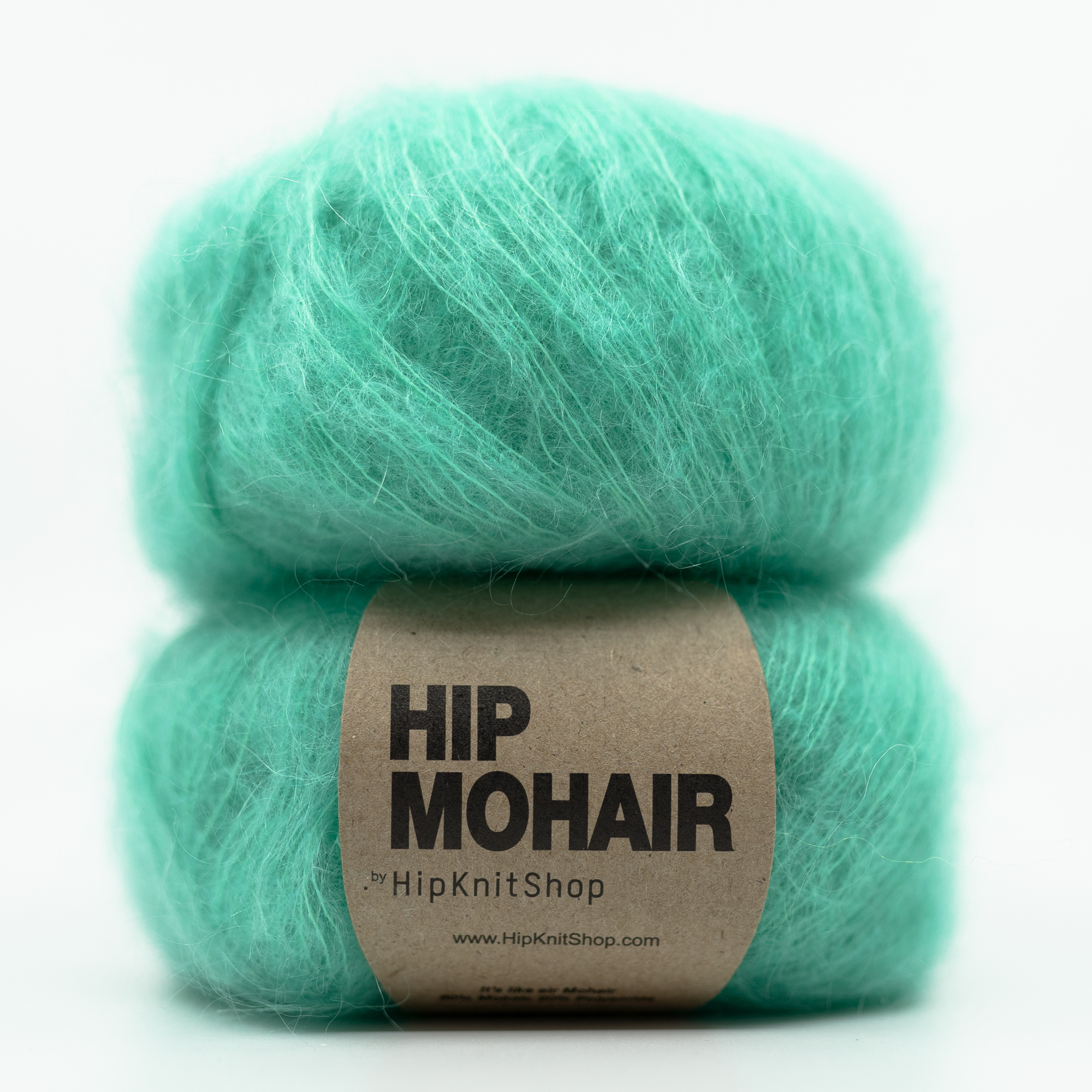 turkis hip mohair garn nettbutikk