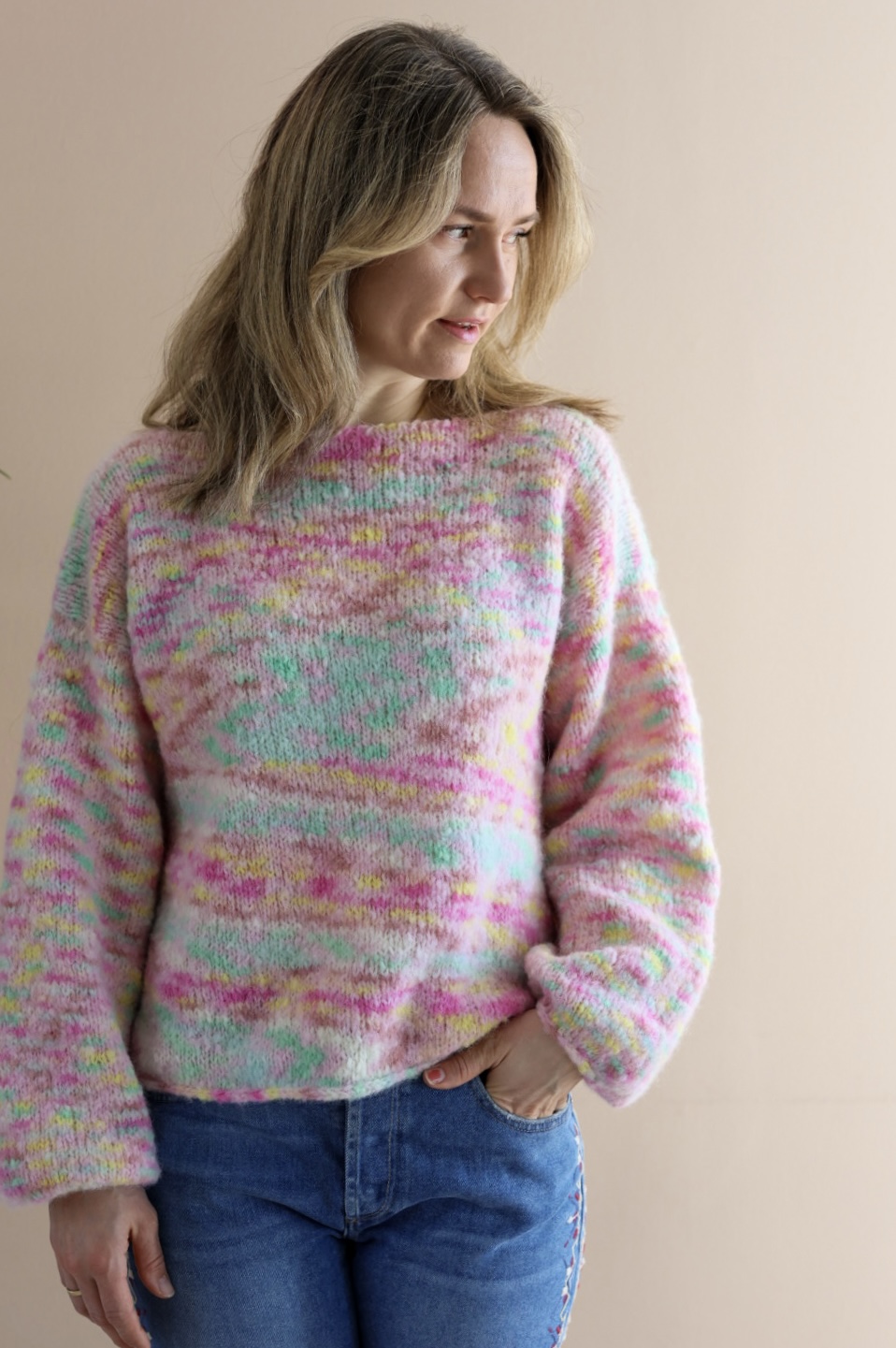 Basic knit for women, knitting pattern. Website yarn and patterns