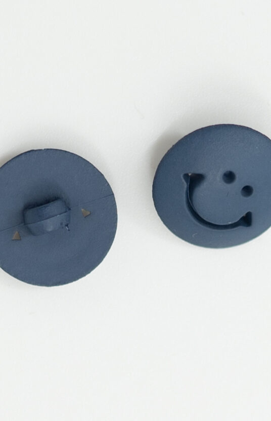 smiley button knitwear