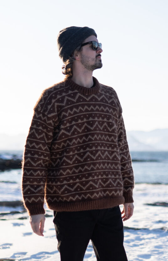 strikkeoppskrift genser herre tivoli