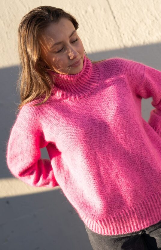 womens knittingpattern turtleneck