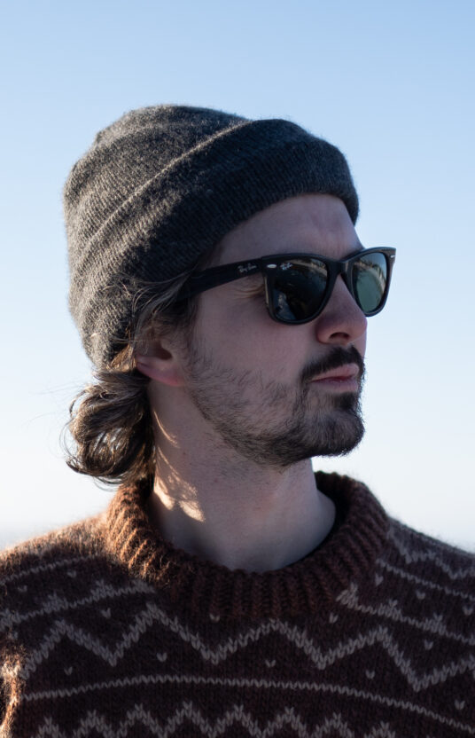 knitting pattern simple hat men