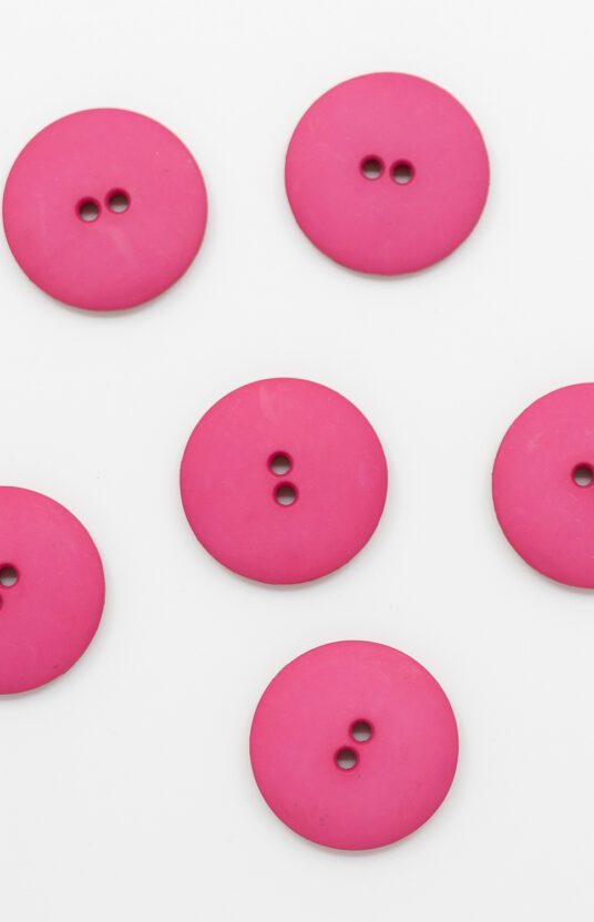 Knapper til strikk rosa. stor rosa knapp