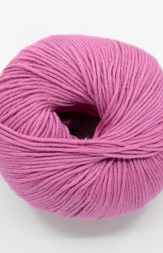 pink cotton yarn ecologic