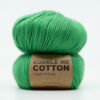 bright green cotton yarn