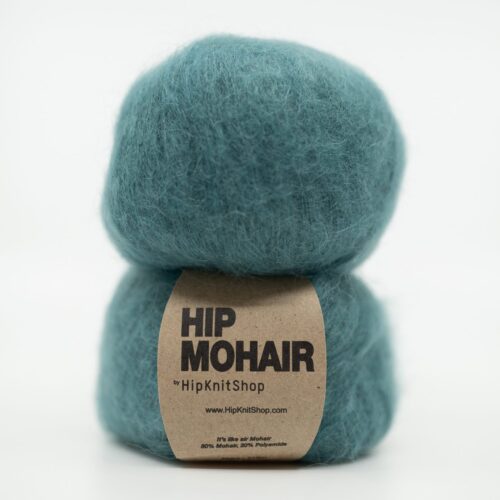 thin mohair green