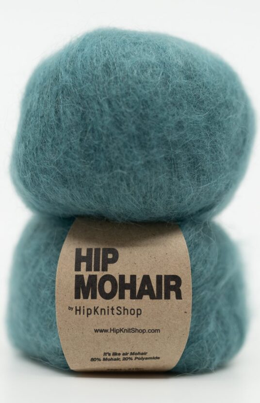 tynn mohair grønn