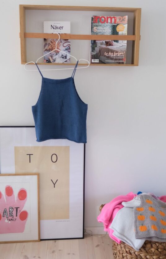 sommerstrikk oppskrifter topp bomull