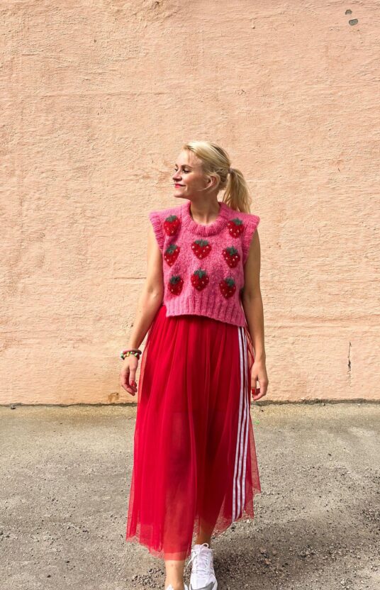 strawberry knit pattern