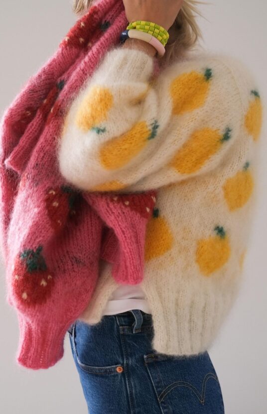 strawberry sweater knitting pattern