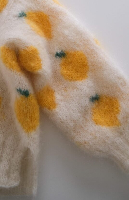 sitron genser strikkeoppskrift