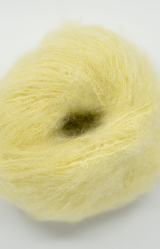 135135-La-Vida-Lilac-5 - HipKnitShop Lime Yellow Fluff mohair