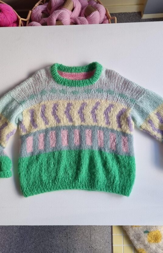 80talls strikk oppskrift