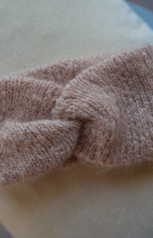 knitting pattern headband twist