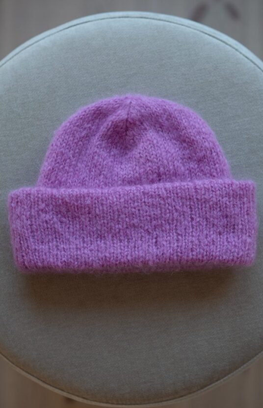 mohair hat pattern