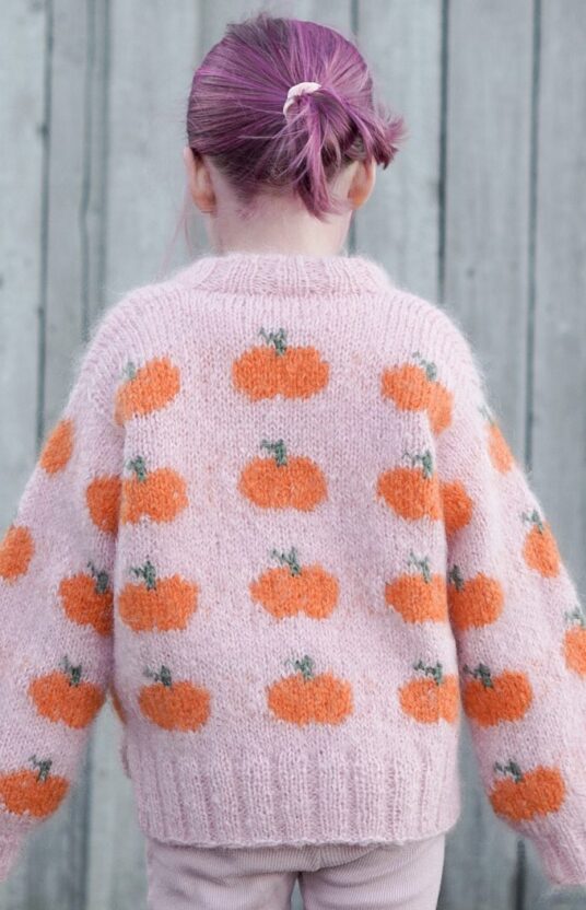 fluffy sweater children's pattern