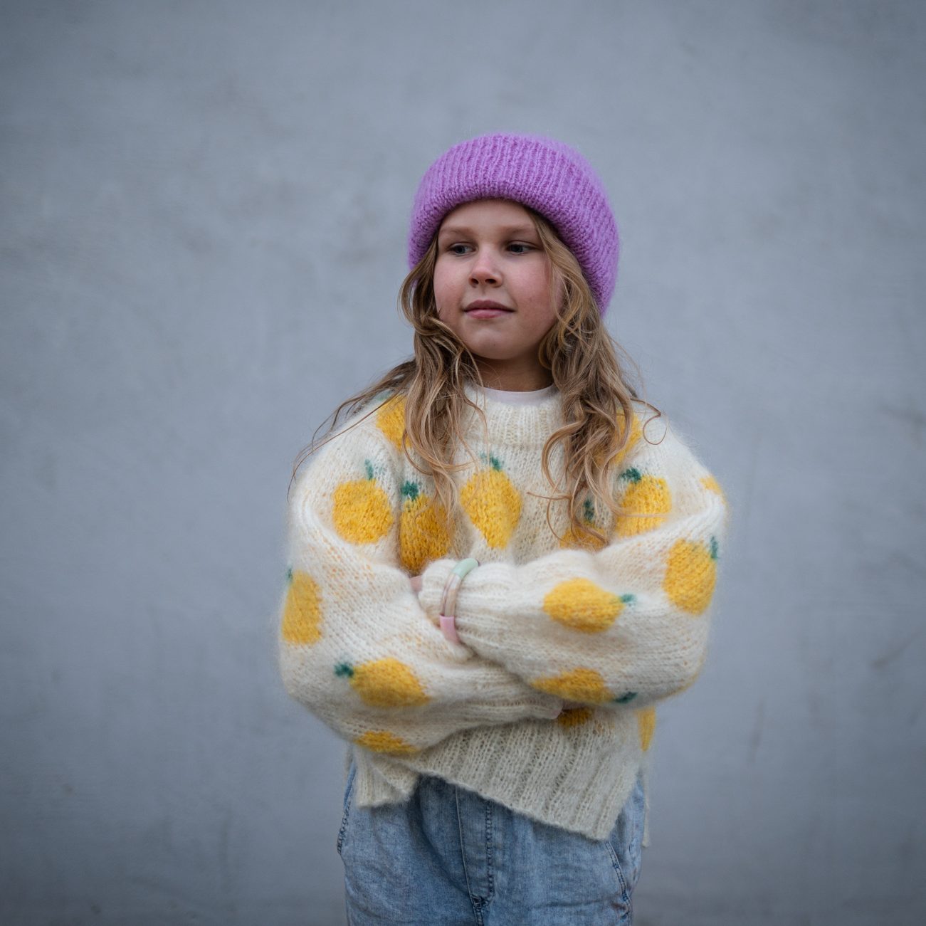 146746-Fruity-genser-barn-strikkeoppskrift-7 - HipKnitShop fruity sweater kids pattern