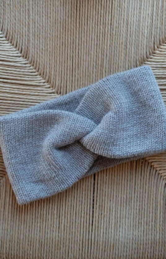 Headband children merino pattern