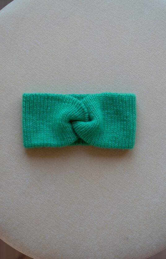 jelly bean pannebånd strikkeoppskrift