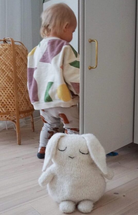 teddy bear children knitting pattern