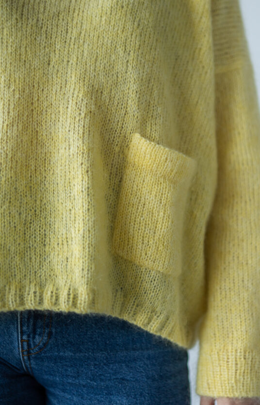 strikkegenser dame oppskrift