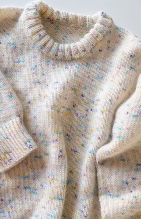 håndfarget garn merino genser