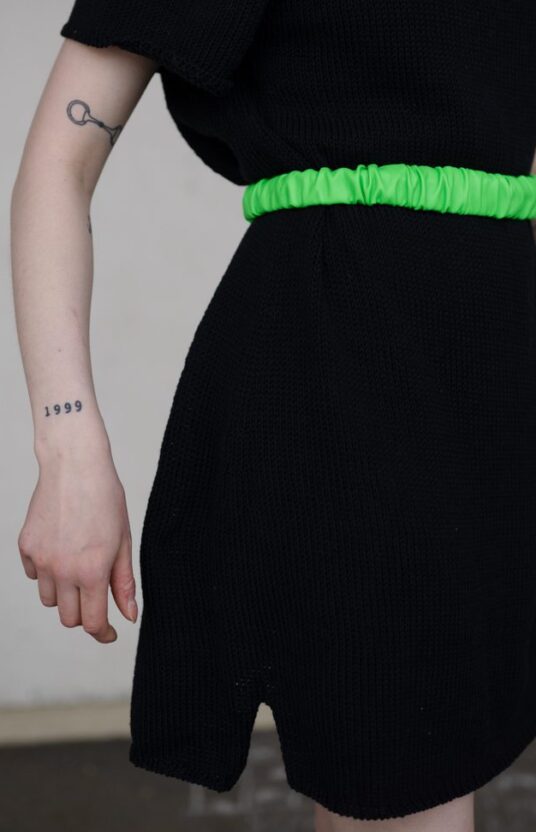 strikkeoppskrift kjole bomull