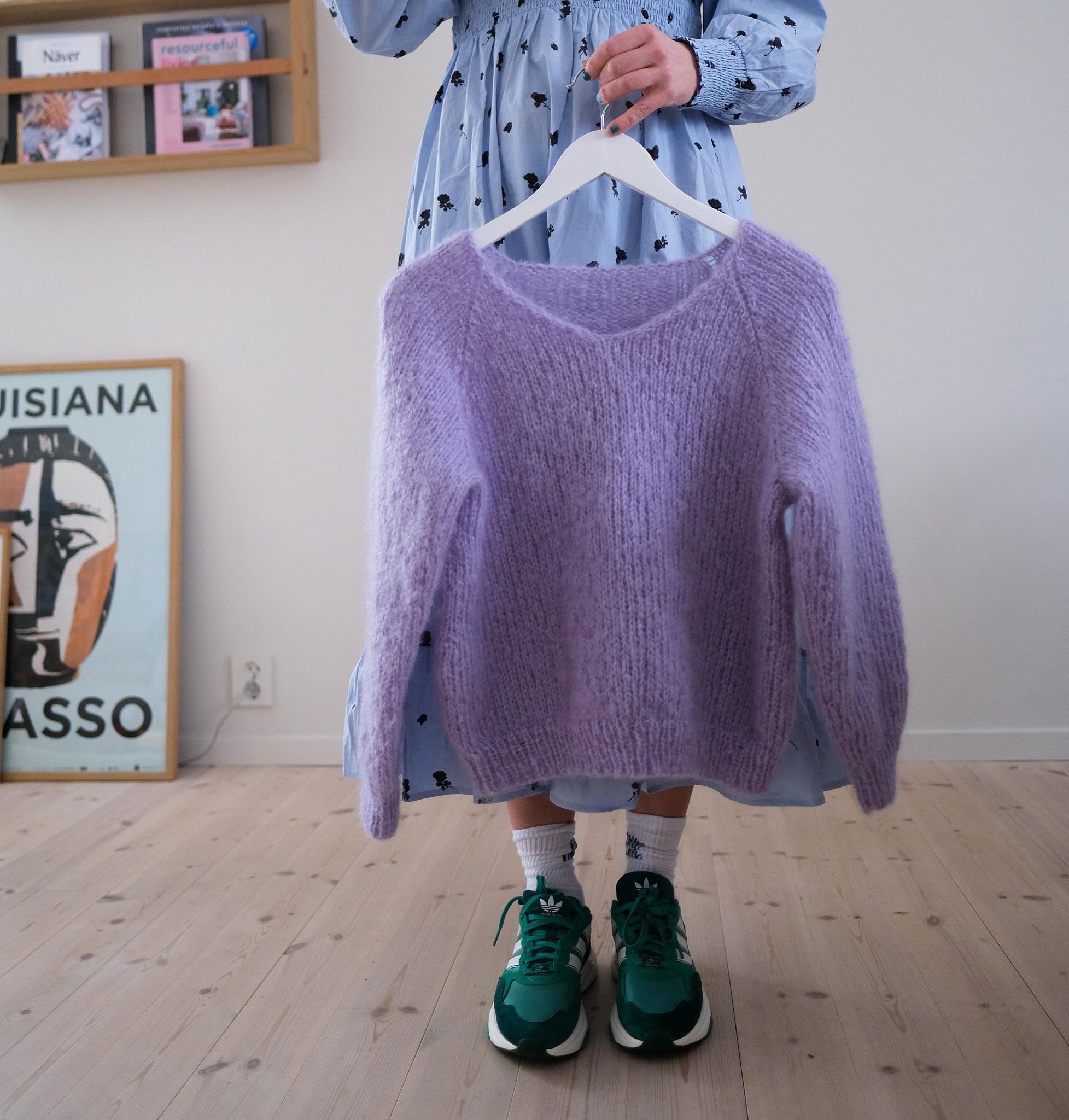 164663-Ny-Fluff-genser-kit-16 - HipKnitShop strikkeoppskrift mohair genser dame