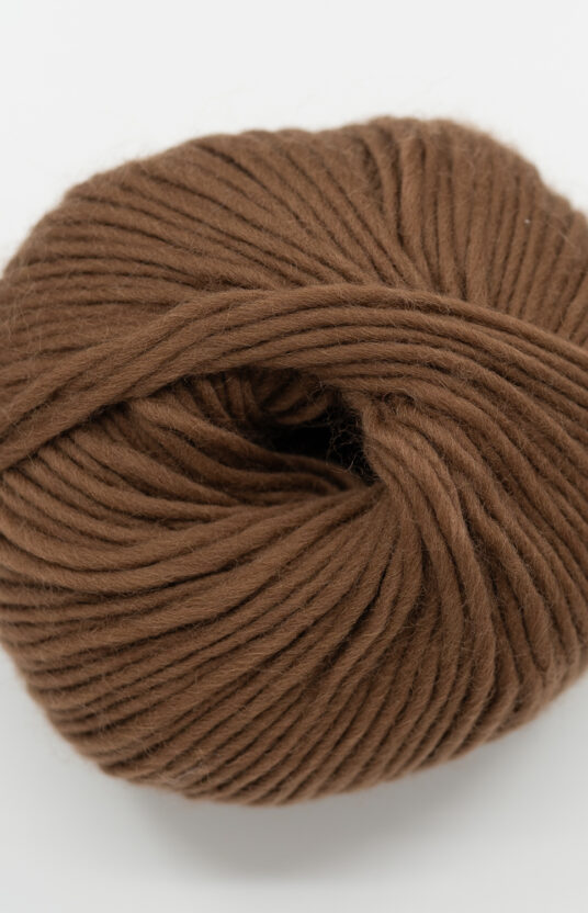ullgarn brun hip wool