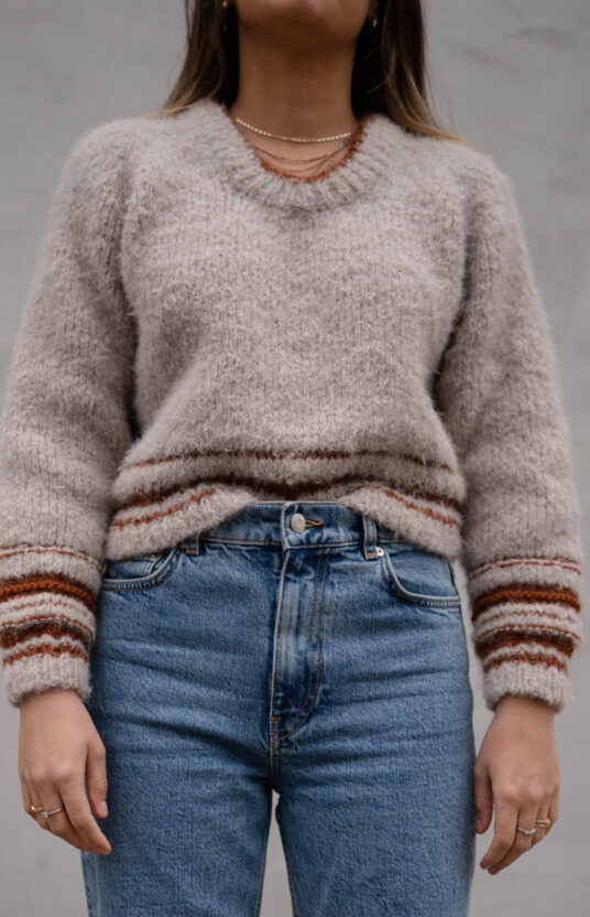 Strikkegenser oppskrift dame