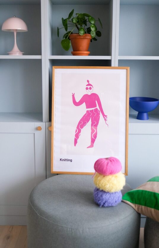 slow sustainable fashion poster