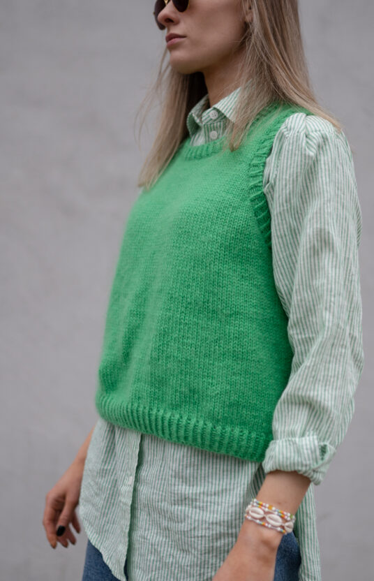 Slipover dame oppskrift