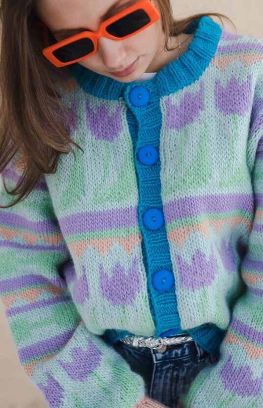 strikkejakke dame oppskrift