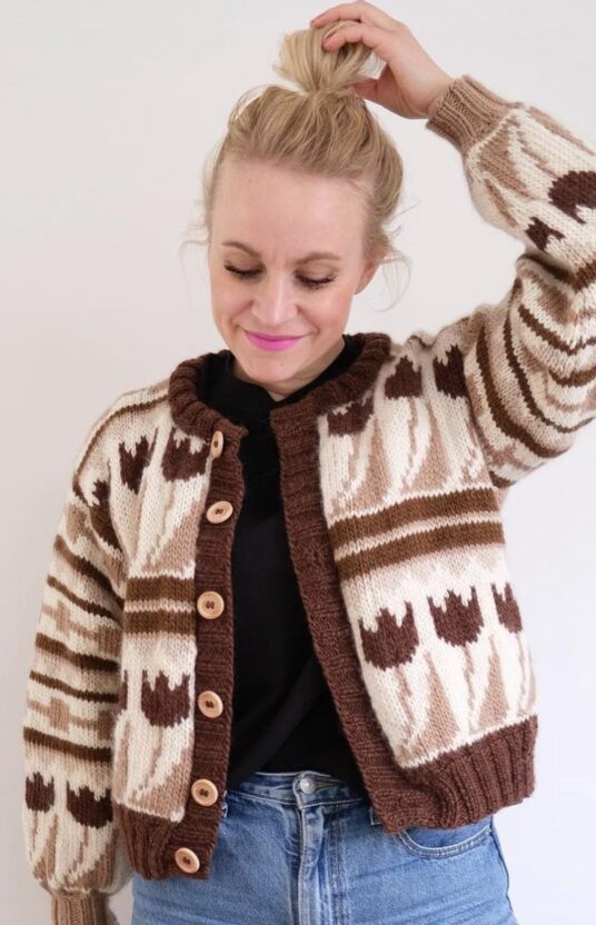 kofte strikk inspirasjon dame