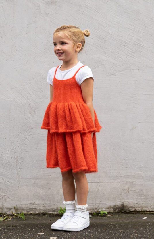 knitted dress children pattern