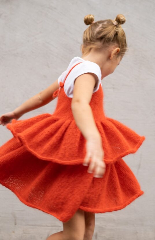 knitted dress children pattern