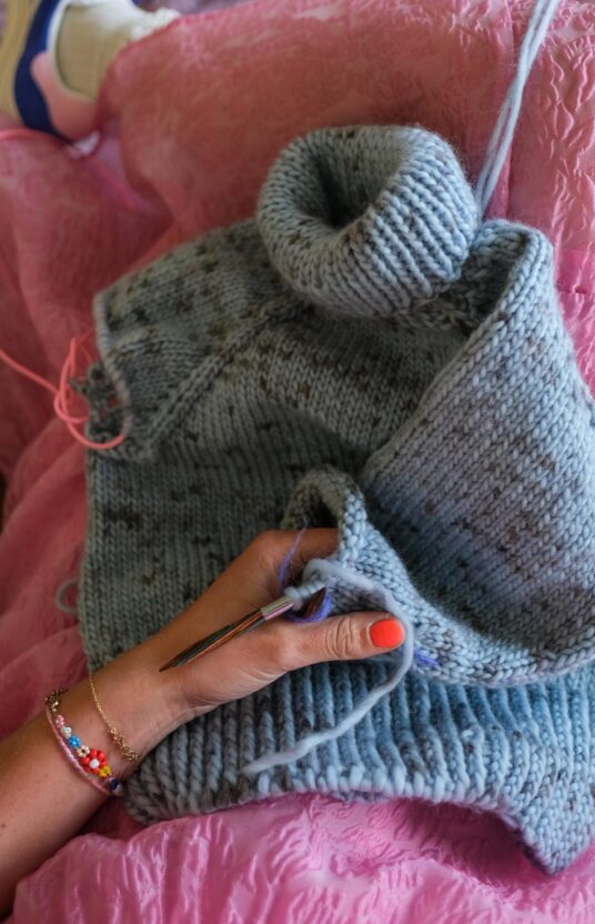 strikkeoppskrift til barn