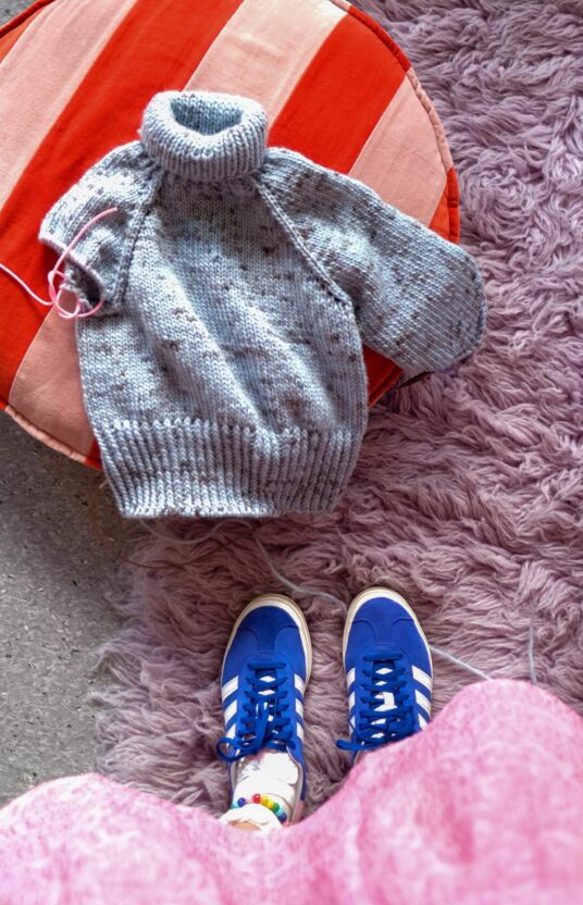 strikkeoppskrift til barn