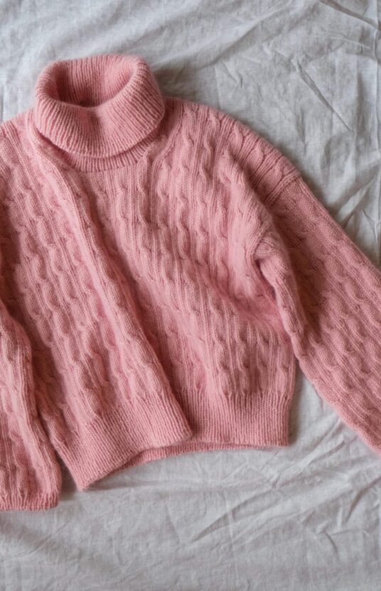 Flettegenser strikkeoppskrift