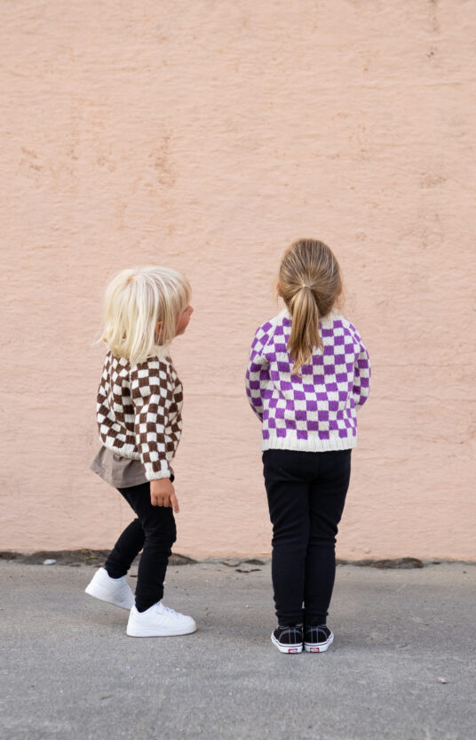 barnestrikk oppskrifter