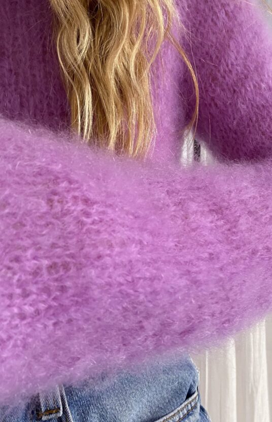 enkel strikkeoppskrift dame nina