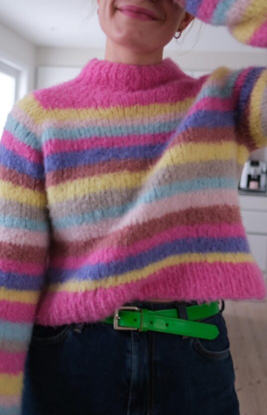 strikk til dame oppskrift genser